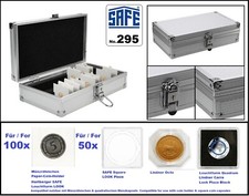 Valise Monnaies Etuis Numismatiques Pour 100x Rähmchen 50x50mm SAFE 295