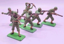 LOT BRITAINS LTD DEETAIL 71:  WW2 Soldats Américains US Soldier Lot 4
