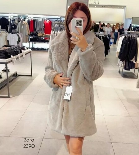 Manteau fourrure - manteau, en