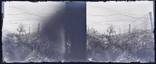 Tranchées Guerre mondiale 14-18 Photo Stereo NEGATIVE Plaque Vintage §TL7n12