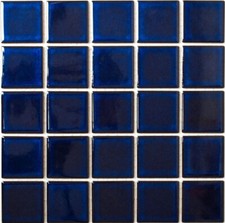Mosaïque Carreaux de Mosaique Bain Céramique Cobalt Küchenwand WB14-0405 1 Mat
