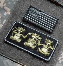 Kandahar Usasoc Rangers Ana Commando Vêlkrö 2-PC : 3-Wise Coffre Singe + US Flag