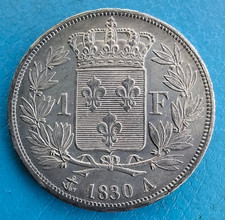 Charles X , 1 franc argent