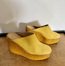 Chaussures sabot Compensés  Liège vintage 1970 Marque Jean-Charles Italie 38FR