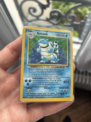Carte pokémon tortank - pokémon, :