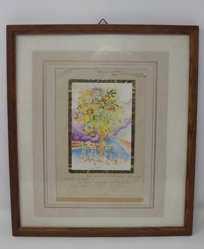 Tableau signé jacky - jacky, (
