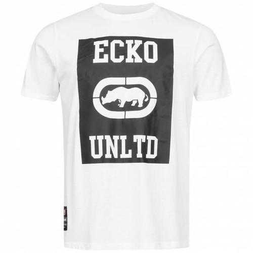 Shirt ecko unltd blanc - t-shirt,