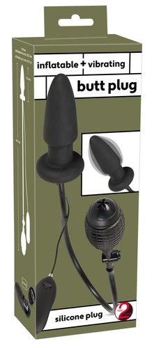 Plug anal vibrant - , gonflable