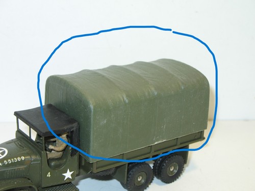 Dinky toys bache capote - dinky,