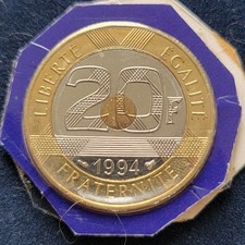 20 Francs Mont- saint- Michel