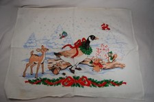 Xmas Child's Fabric Panel