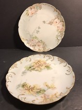 Pair Of Antique Limoges