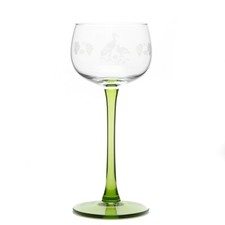Verres à vin blanc d'Alsace -