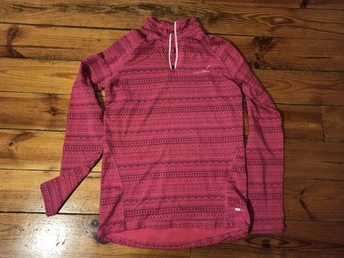 Shirt rose pour ski - le,