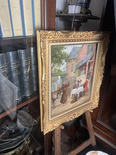 Tableau ancien peinture à - ancien,,