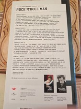Rare Long Box 4 CD Johnny Hallyday ‎– Rock 'N' Roll Man / 2004 / Jamais Joué !