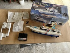 Bateau NIKKO Radio commandé 1/25 CHRISTINA 2 Vedette Boite + Notice