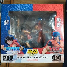 One Piece P.O.P Luffy & Toriko Figure Set 7-Eleven Limited 1000pcs Rare