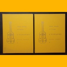 ESPAGNE Voyage musical dans le temps et l’espace T. 1 & 2 Walter Starkie 1959