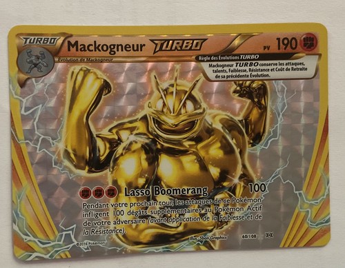 Carte pokemon mackogneur - mackogneur, turbo
