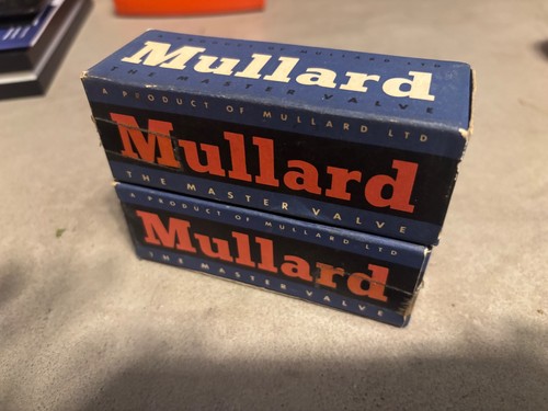 Mullard ecc33 neufs et - neufs,