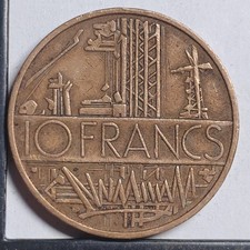 10 francs Mathieu 1979 tranche