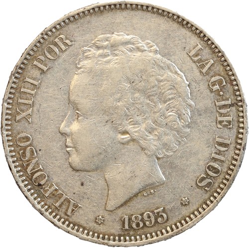 Pesetas alphonse xiii 2ème - alphonse,