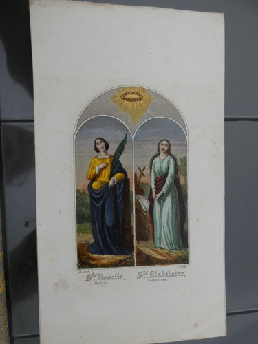 Image pieuse colorisee sainte - pieuse,