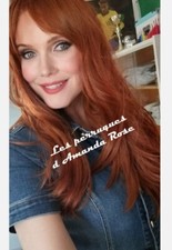 perruque rousse  avec frange