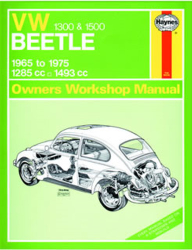 Manuel atelier coccinelle - d'atelier, vw