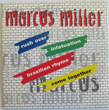 MARCUS MILLER - 4 TRACKS FRANCE PROMO SAMPLER CD "RUSH OVER"