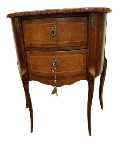 Commode demi lune style - commode, de