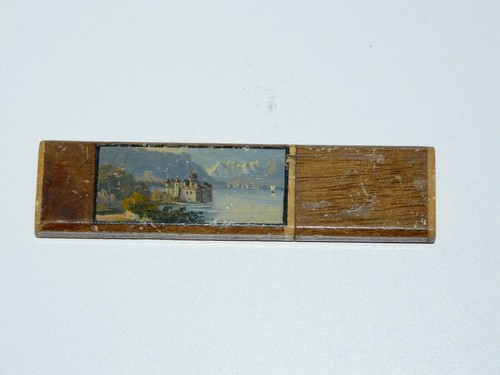 Bel etui porte aiguilles bois - etui,