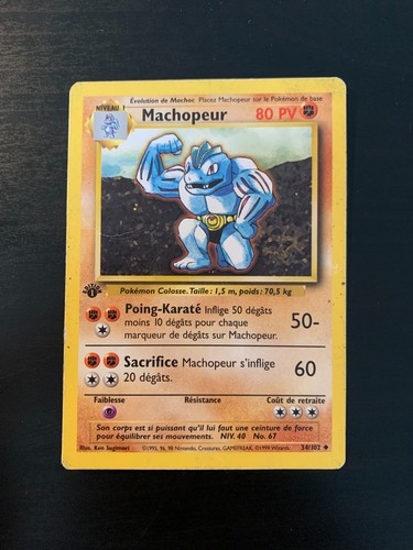 Carte pokémon machopeur - :,