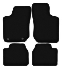 Tapis de sol en velours noir