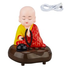 Statue Petit Moine Charge USB