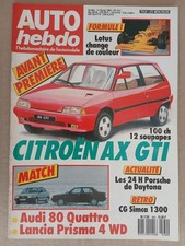 AUTO HEBDO N°560 11/2/1987