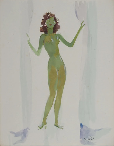 Jean gabriel domergue femme - jean-gabriel,