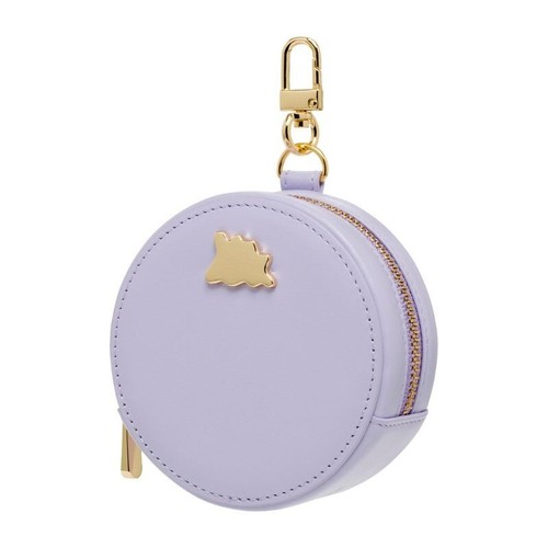 Pochette ronde mini cuir - ronde,