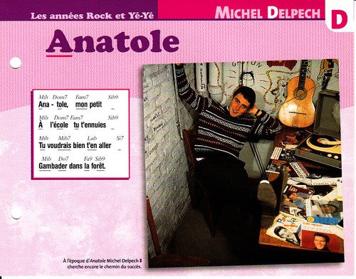 Michel delpech fiche plaisir - -,