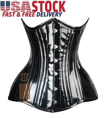 Steel boned waist cincher - steel,