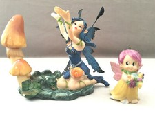 FIGURINES STATUETTES FÉE ELFE ELFIQUE FANTASY POLYRESINE NUMEROTEES COLLECTION