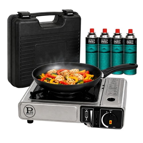 Réchaud gaz portable 2200w - gaz,