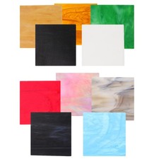  10 Pcs Verre Pour Vitrail