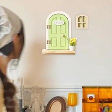 Porte elfique en bois nordique