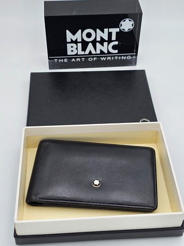 Montblanc porte monnaie cuir - montblanc,