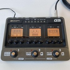 Pédale de guitare multi-effets Zoom G3, simulateur d'ampli d'occasion,...