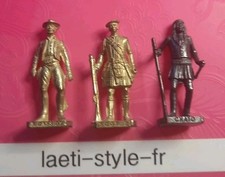 P94509  3 Figurines De Collection Kinder Surprise Metal Scame Cassidy Scot Chato