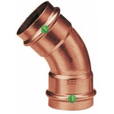 Coude cuivre 45° femelle /