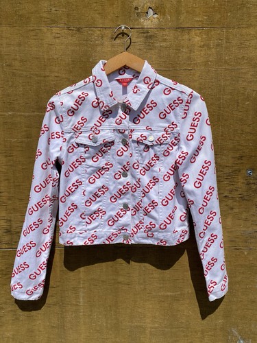 Veste jean femme blanche et - jean,